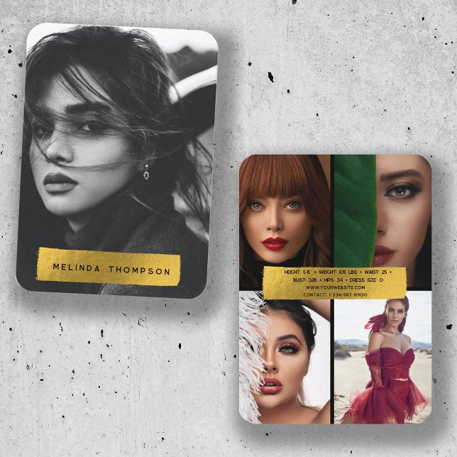 Convites Modelagem da placa composta interativa 5 fotografi (Criador carregado)