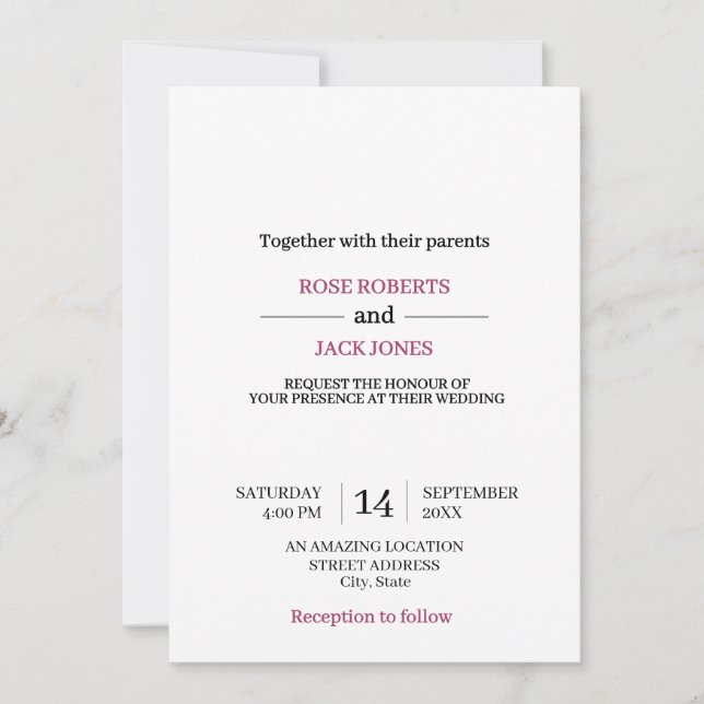 Convites Modelo (Frente)