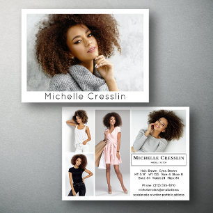 Convites Modelo Ator 5 Foto - Modelo de placa comp de dois