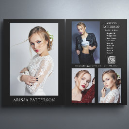 Convites Modelo Ator 5x7 Placa SED Comp QR 4 Foto 2 Lado