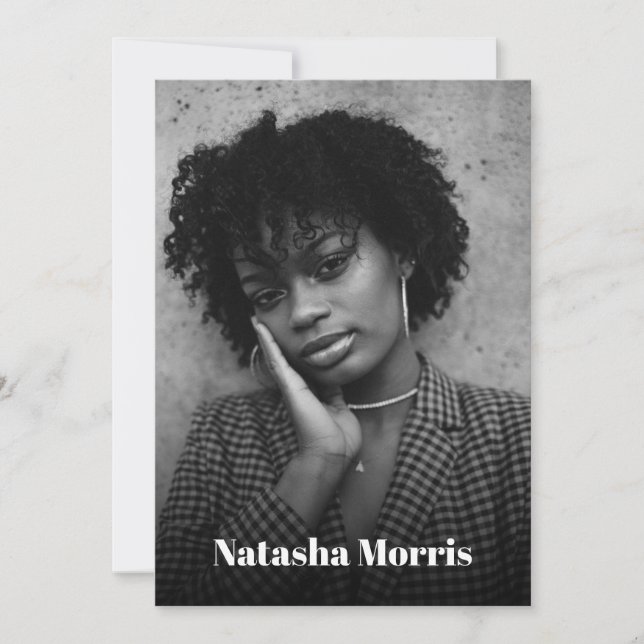 Convites Modelo Ator Dancer 4 Foto Comp (Frente)