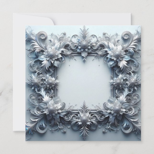 Convites Modelo da placa de Vazio personalizada - Cinzas pr (Frente)