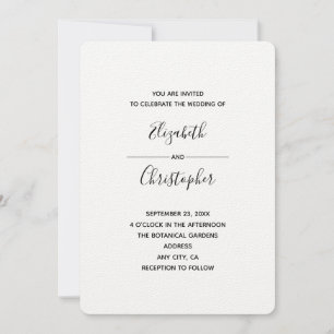 Convites modelo de casamento 1b