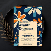 Modelo de casamento das flores de margarida de árv