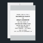 Convites Modelo de Festa de Despedida de Solteiro<br><div class="desc">Modelo de Festa de Despedida de Solteiro</div>