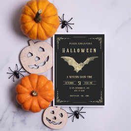 Convites Modelo de Folheto de Festa de Halloween Vintage