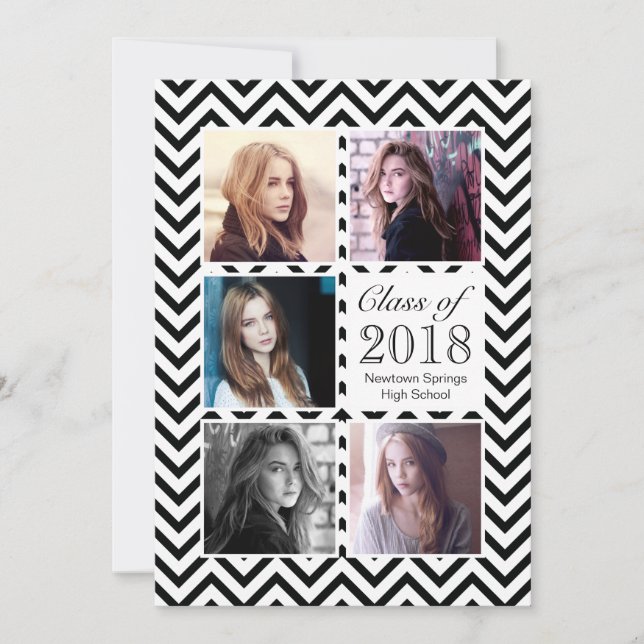 Convites Modelo de Fotografia de Janto de Festa de formatur (Frente)