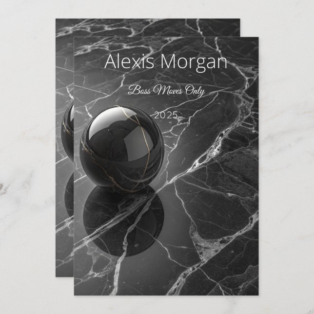 Convites Modelo de fronteira rosa-roxa minimalista moderna (Frente/Verso)