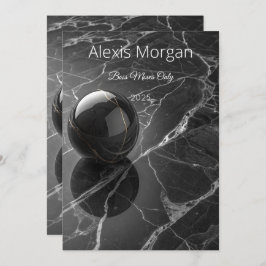 Convites Modelo de fronteira rosa-roxa minimalista moderna