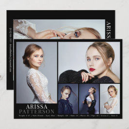 Convites Modelo de Placa Comp 6 Foto 5.5x7.5