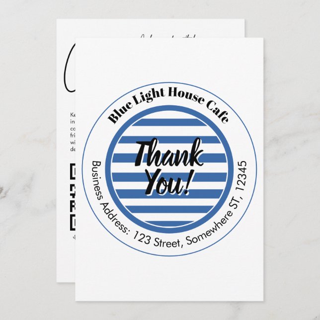 Convites Modelo de placa de bolso de código QR simples (Frente/Verso)