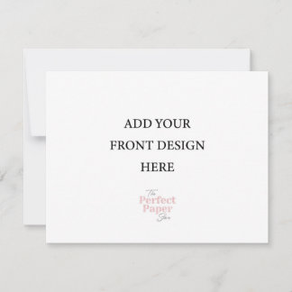 Convites Modelo de placa de gabinete de paisagem (4,25 x 5,