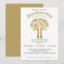 Modelo de reunião de família de folhas de árvore c