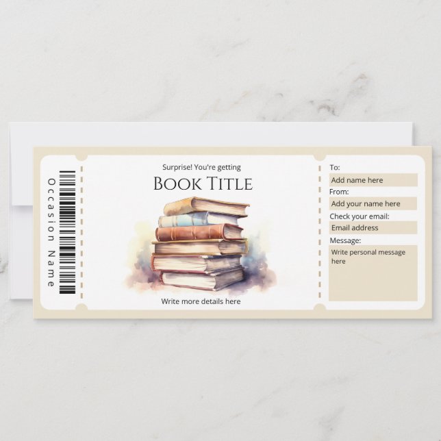 Convites Modelo do Certificado de Oferta do E-Book Editável (Frente)