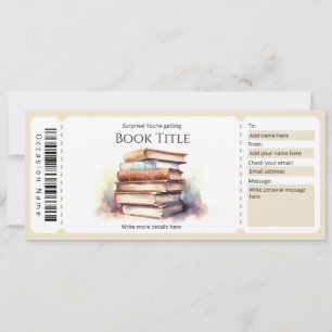 Convites Modelo do Certificado de Oferta do E-Book Editável