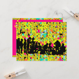 Convites Modelo do Chá de casamento do casal