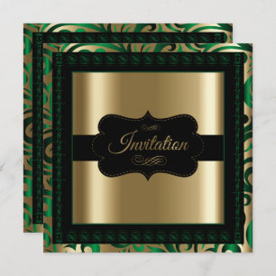 Convites Modelo do Partido dos Suportes Verdes e Dourados