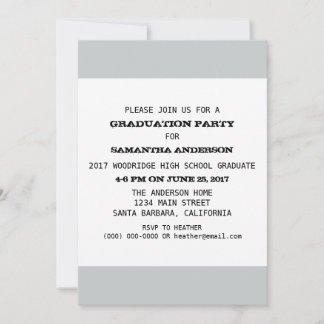 Convites Modelo festa de formatura