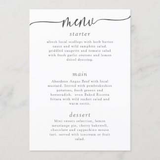 CONVITES MODELO MENU 9