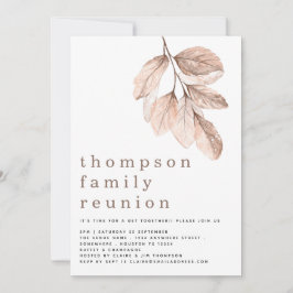 Convites Modern Blush deixa o Partido Sindicato da Família