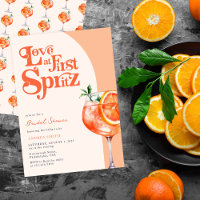 Modern Chic Love in First Spritz Chá de panela