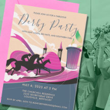 Modern Derby Party Art Deco