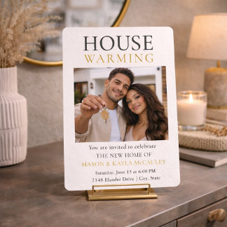 Convites Modern New Home Invitation