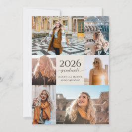 Convites Modern Script 2026 Graduation