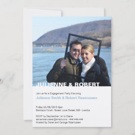 Convites Modern sua própria Festa de noivado de fotos