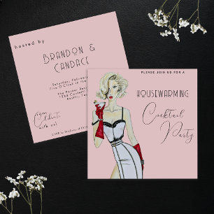 Convites Modern Vintage Famarming Cocktail