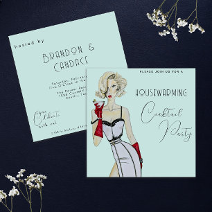Convites Modern Vintage Famarming Cocktail