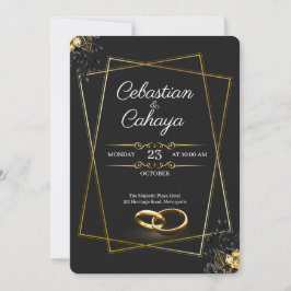 Convites Modern Wedding Invitation