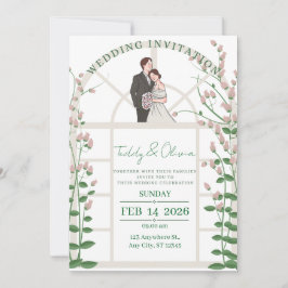 Convites Modern Wedding Invitation Suite