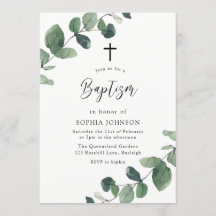 Moderna Aquarela Deixa Menino ou Menina Batismo