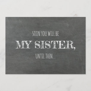 Convites Moderna Proposta de Madrinha de casamento/Bridesma