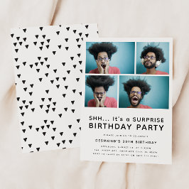 Convites Moderna qualquer Festa de aniversário de Surpresa 