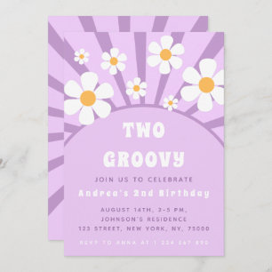 Convites Moderno Dois Esfregões Retroativos Sunshine Primei