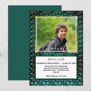 CONVITES MODERNO MASCULINO FORMANDO ESTÁ VERDE FESTA DE F