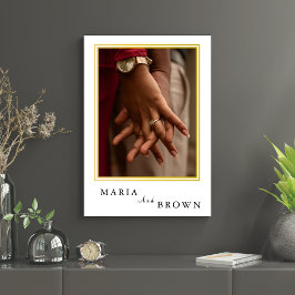 Convites Moderno Minimalista Casamento Elegante Editável 