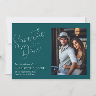 Convites Moderno, Mínimo, Tipografia, 1 Foto