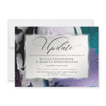 Moderno Ousado Abstrato Orquídea Azul-água Adiamen