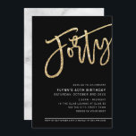Convites MODERNO SCRIPT aniversário de 40 anos de partido d<br><div class="desc">por kat massard >> https://linktr.ee/simplysweetpaperie <<<< Uma tendência, design de convite à mão para o seu ANIVERSÁRIO DE 40 ANOS - Tenho a maioria das idades disponíveis na DICA da loja: 1. Para alterar/mover gráficos e fontes e adicionar mais texto - pressione o botão "personalizar". - - - - -...</div>