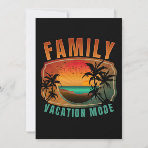 CONVITES MODO FÉRIAS FAMILIARES
