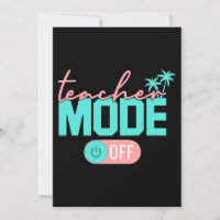 Modo Professor Desligado Feliz Último Dia De Aula