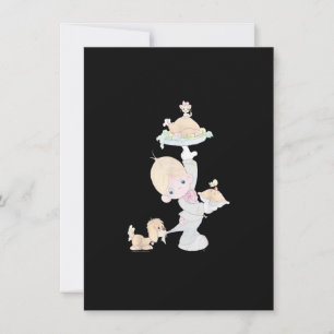 Convites Momento precioso Ação de Graças Janta Doll na Turq