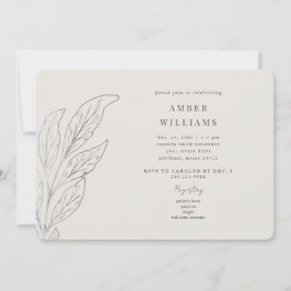 Convites Momento Simples Chá de panela Aroma de Pedra Arred