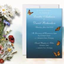 Monarca Borboletas Azul