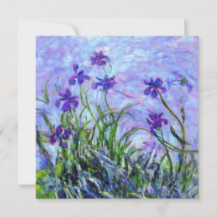 Convites Monet Lilac Irises