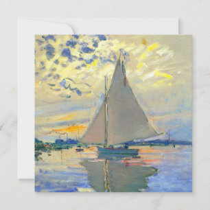 Convites Monet Sailboat no Le Petit-Gennevilliers