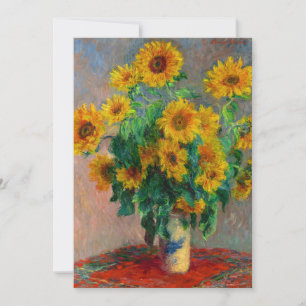 Convites Monet Sunflower